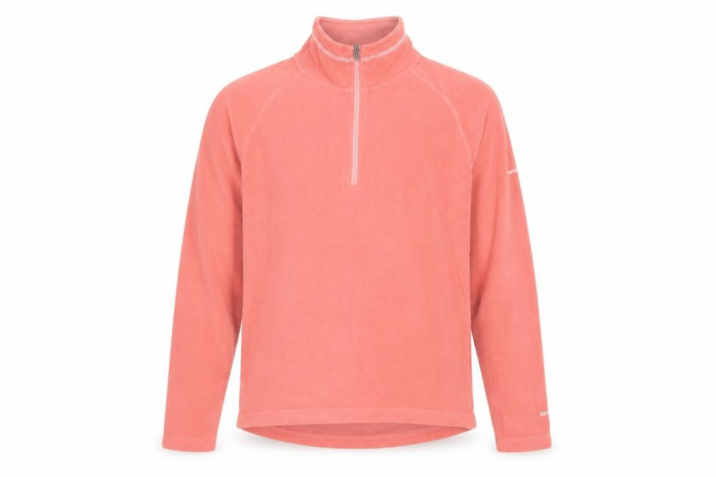 Trespass Pink Unisex XL Fleece Sweatshirt 1/2 Zip