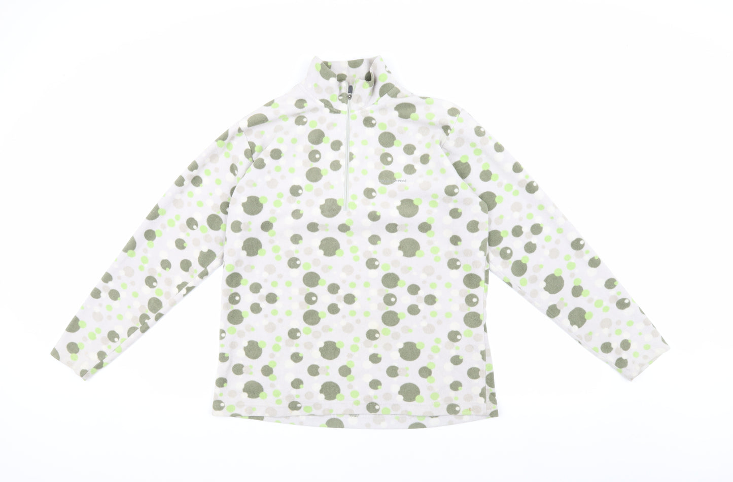 Craghoppers Women's Multicoloured Polka Dot Fleece Sweatshirt Size 14