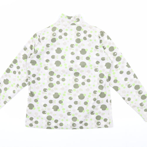 Craghoppers Women's Multicoloured Polka Dot Fleece Sweatshirt Size 14