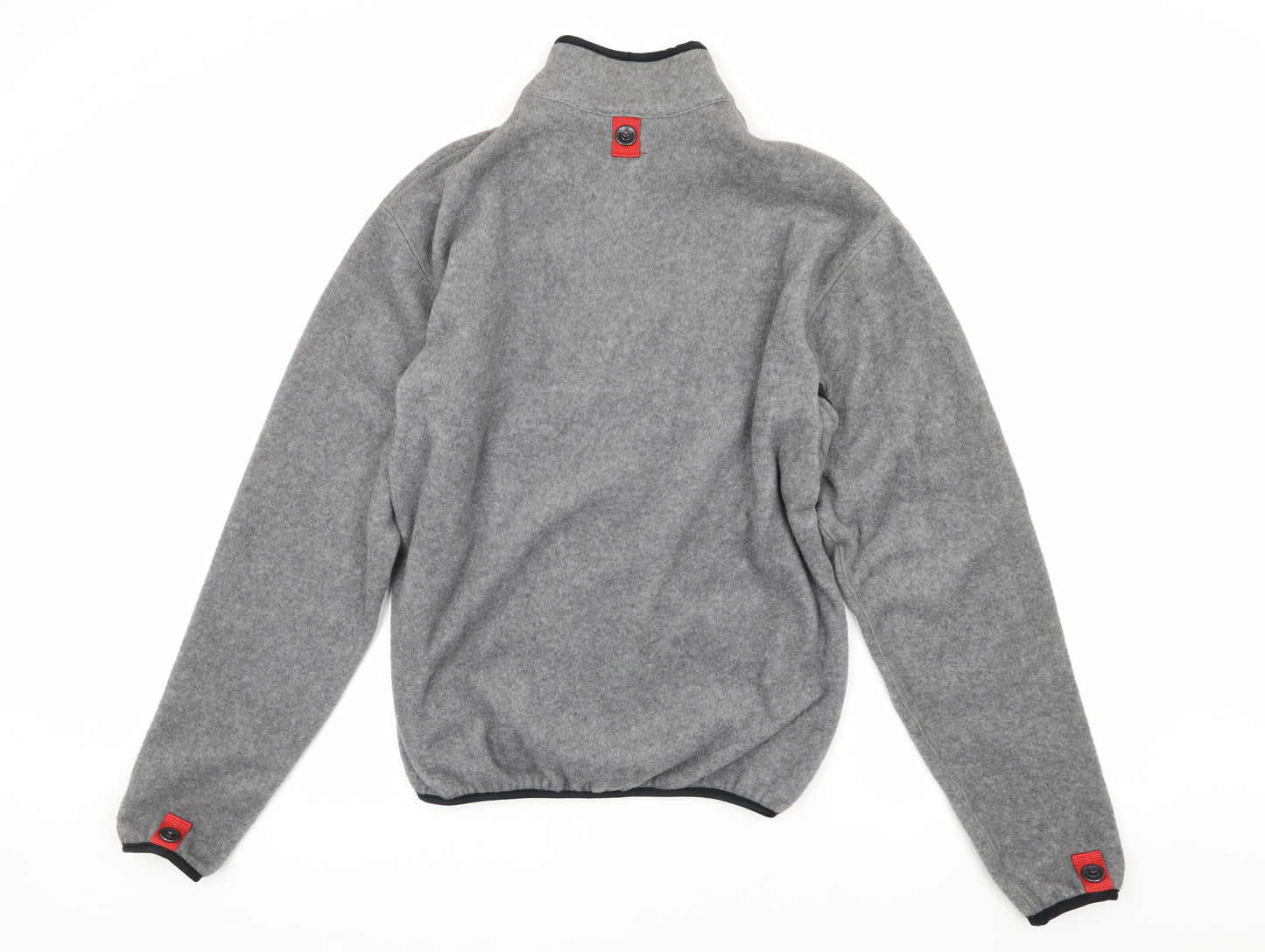 DKNY Men's Grey Fleece Basic Jacket M