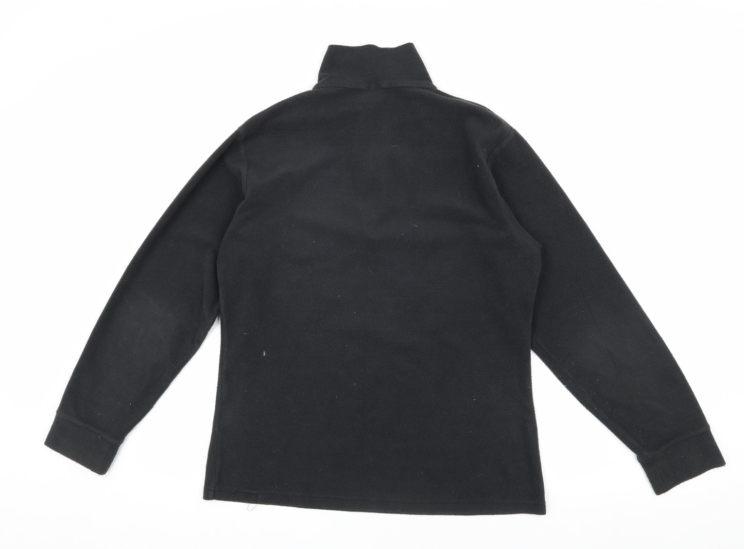 Trespass Men's Black Fleece 1/4 Zip Sweatshirt M