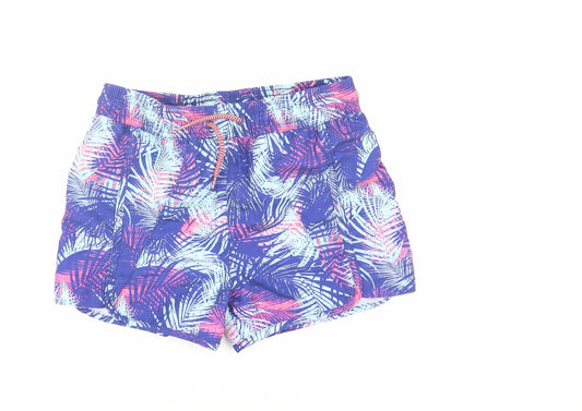Mountain Warehouse Boys Floral Multicolour Beach Shorts 9-10 Years