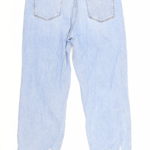 DKNY Women's Blue Boyfriend Jeans Size 4 Distressed