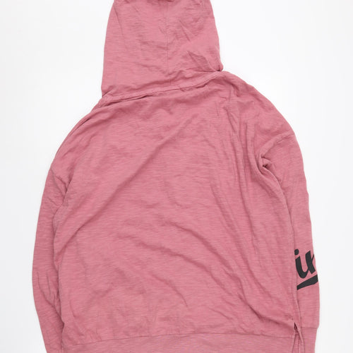 Pink Women's L Full Zip Hoodie Victoria's Secret Cotton