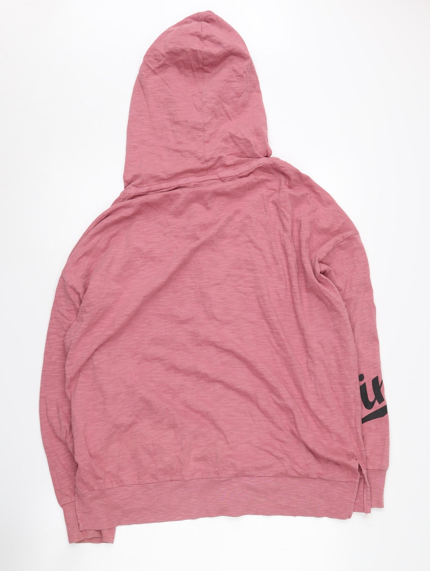 Pink Women's L Full Zip Hoodie Victoria's Secret Cotton