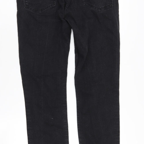 U.S. Polo Assn. Men's Black Slim Tapered Jeans 32