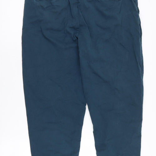 FatFace Women's Blue Chino Trousers Size 16R