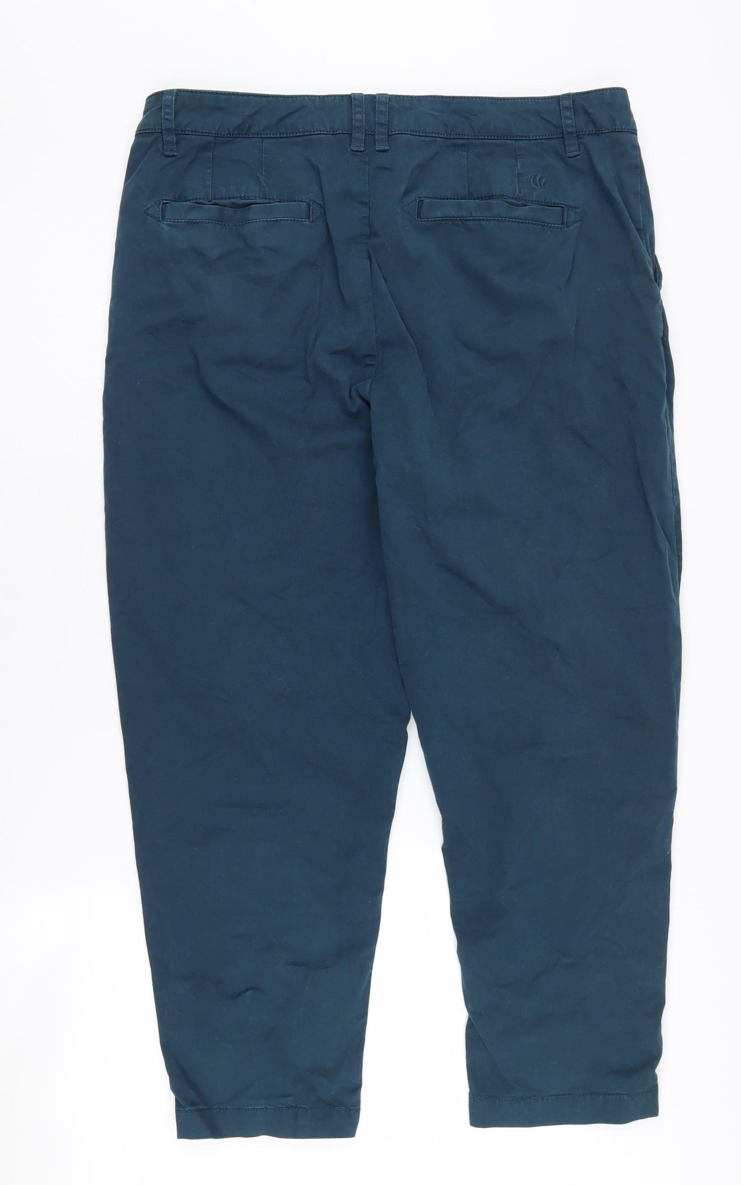 FatFace Women's Blue Chino Trousers Size 16R