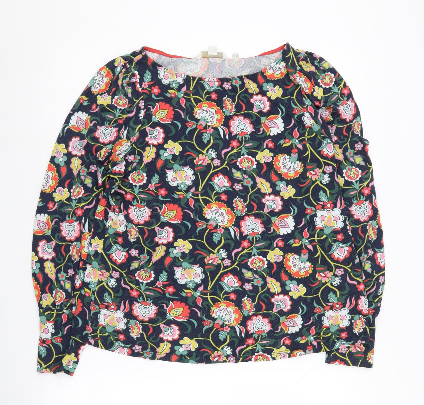 Boden Women's Multicoloured Floral Blouse Size 14