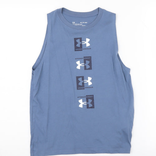 Under Armour Blue Unisex XS Tank Top