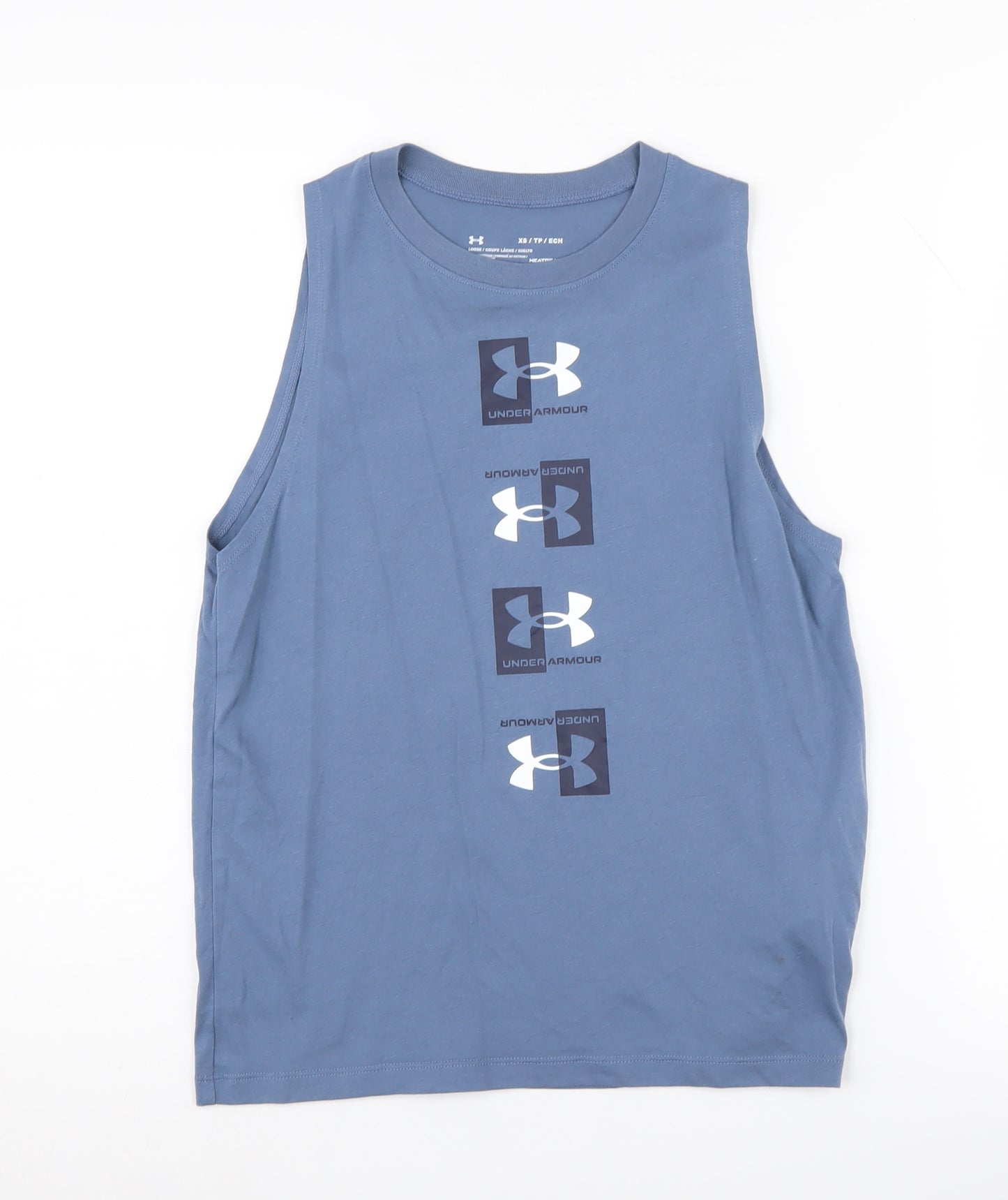 Under Armour Blue Unisex XS Tank Top