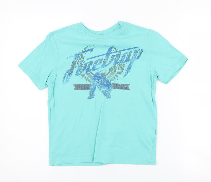 Firetrap Boys Blue Graphic T-Shirt 10-11 Years