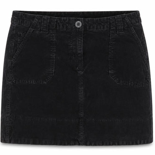 Marks and Spencer Black Cotton Skirt, Size 12 - Women's Casual
