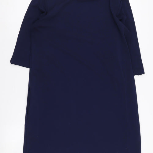 Long Tall Sally Women's Blue Shift Dress, S