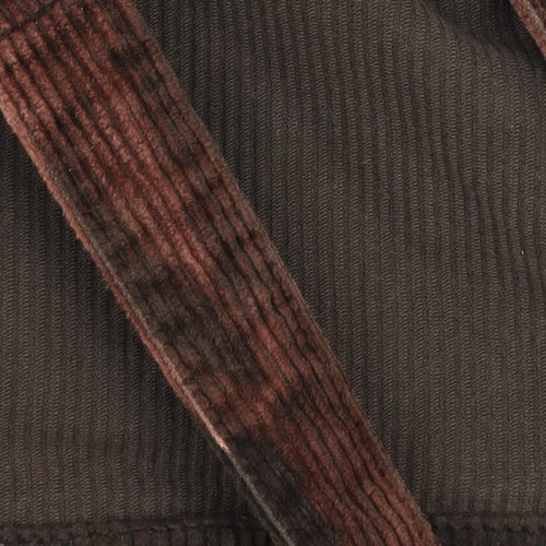 Monki Women's Brown Corduroy Dungaree Jumpsuit Size 12