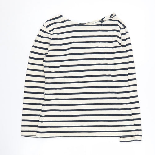 Seasalt Women's Striped Boat Neck T-Shirt Size 10