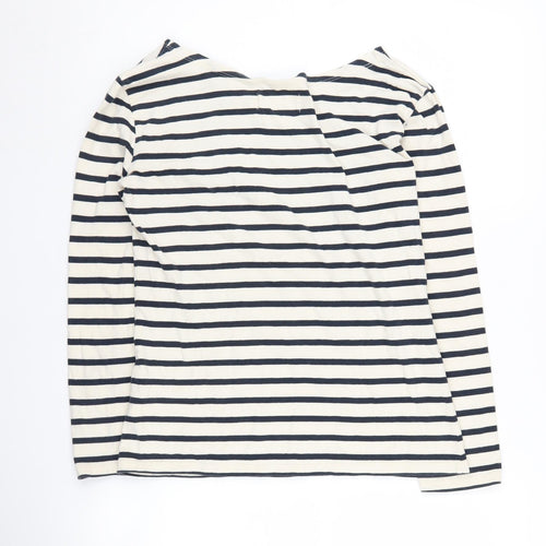 Seasalt Women's Striped Boat Neck T-Shirt Size 10