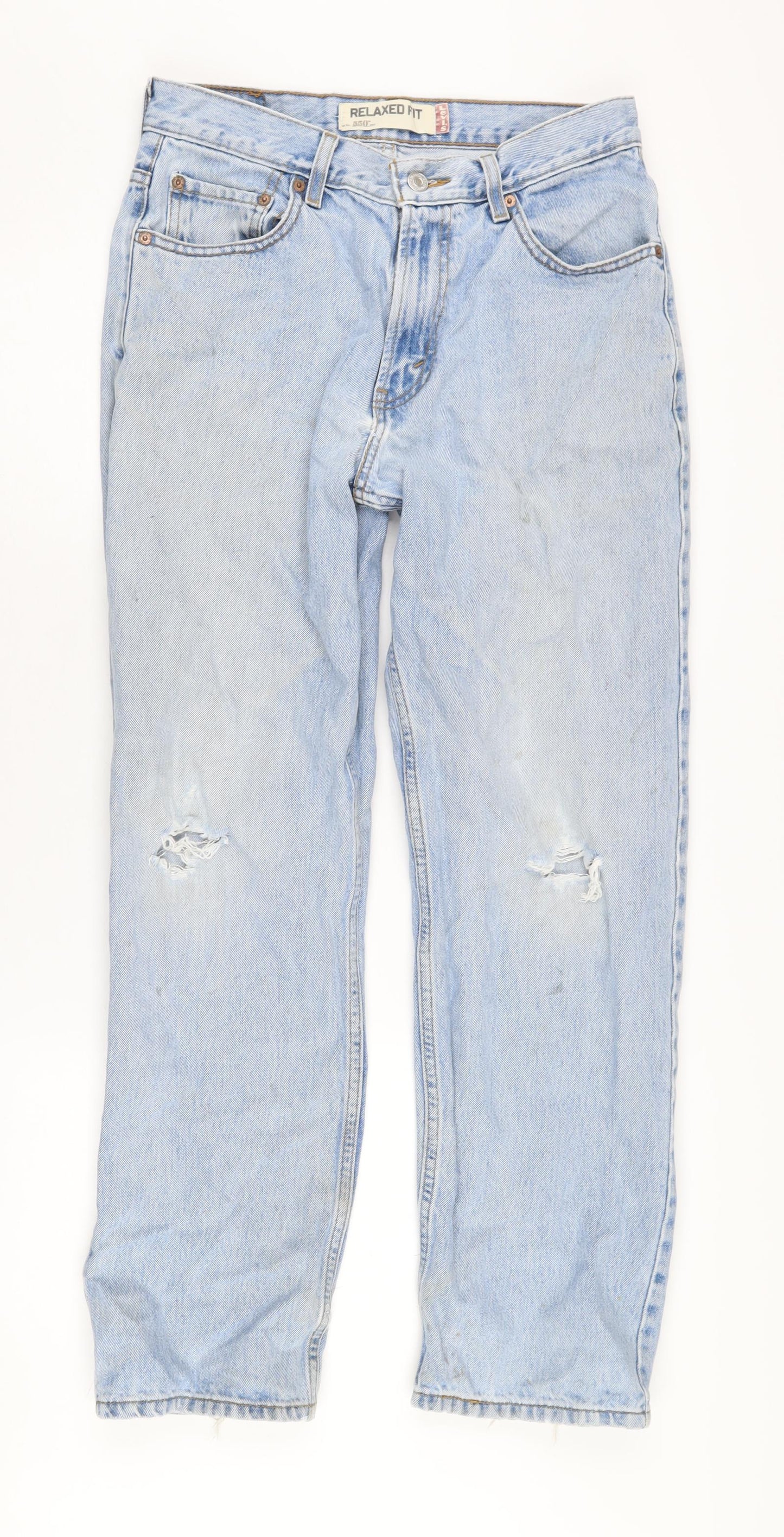 Levi's Women's Blue Relaxed Fit Straight Jeans Size 10