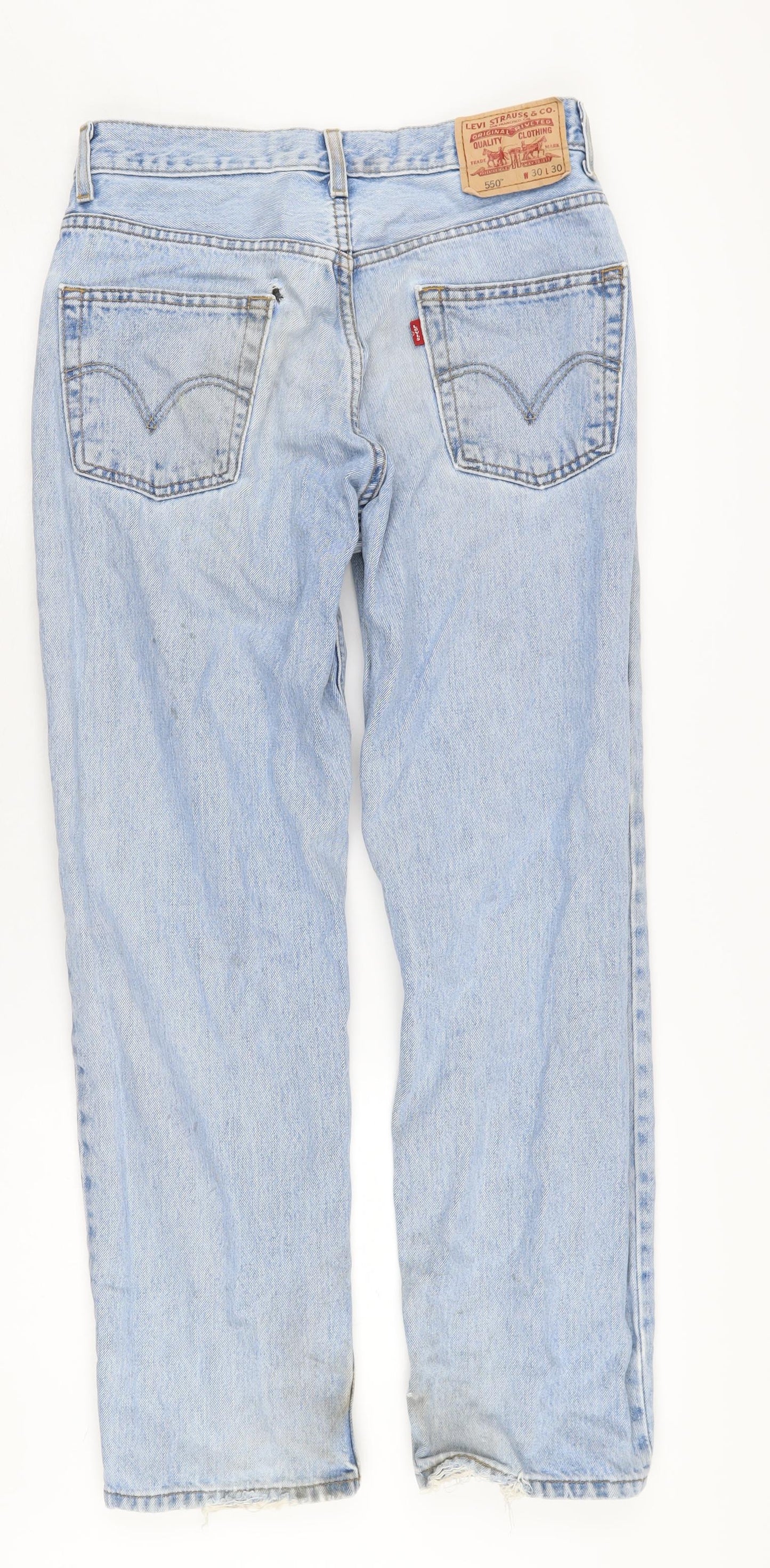 Levi's Women's Blue Relaxed Fit Straight Jeans Size 10
