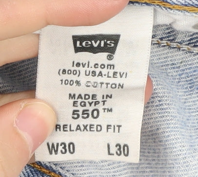 Levi's Women's Blue Relaxed Fit Straight Jeans Size 10