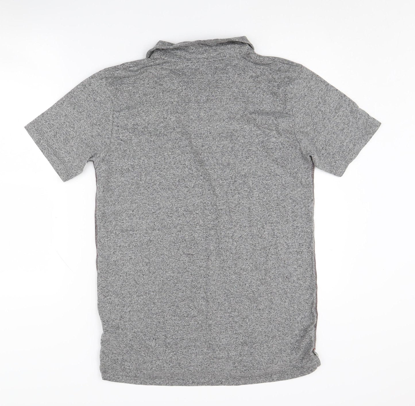 Pierre Cardin Men's Grey Polo Shirt L, Short Sleeve Casual