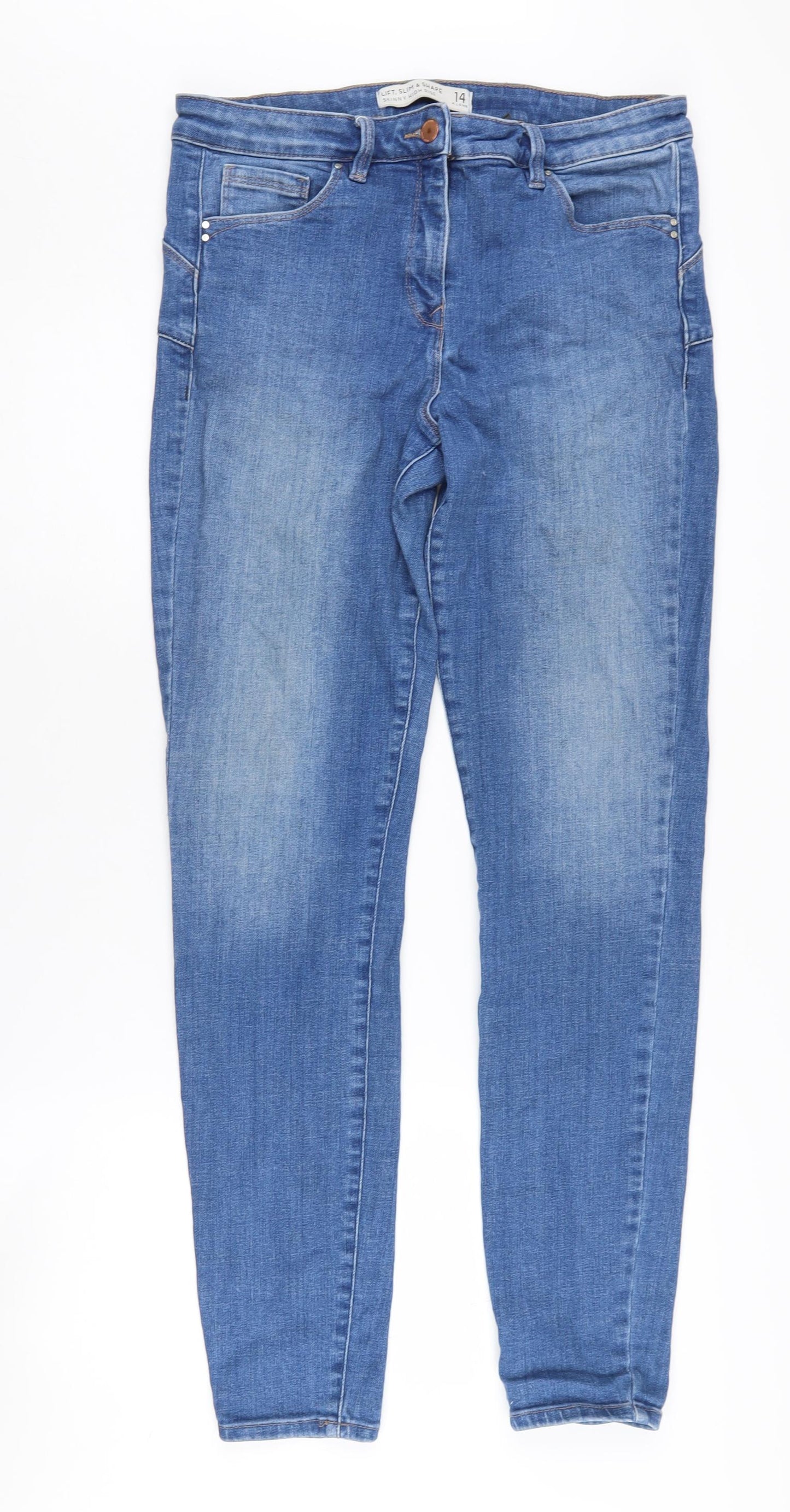 Next Women's Blue Denim Jeans Size 14XL