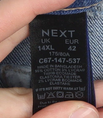 Next Women's Blue Denim Jeans Size 14XL