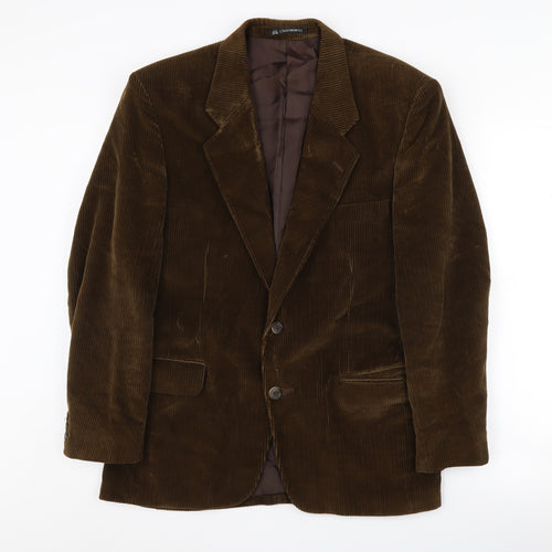Chatsworth Men's Brown Corduroy Blazer 38 Short