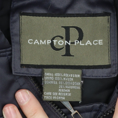 Campton Place Women's Black Parka Jacket Size S