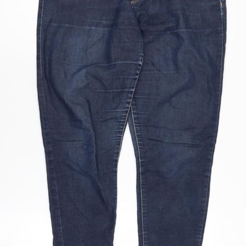 Dorothy Perkins Women's Blue Skinny Jeans Size 12