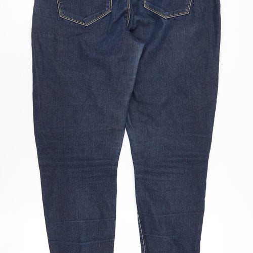Dorothy Perkins Women's Blue Skinny Jeans Size 12