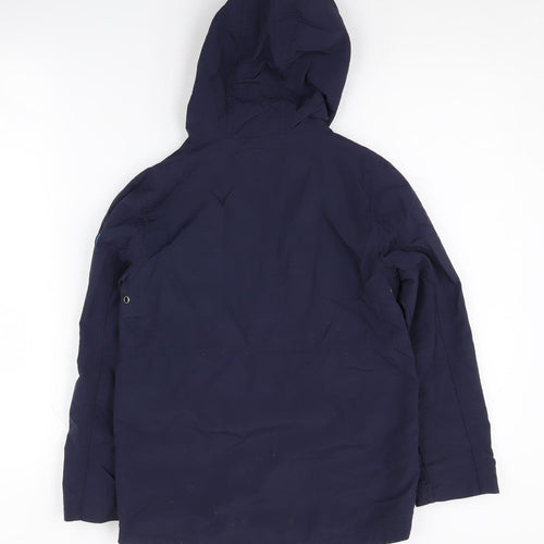 Next Boys' Blue Nylon Hooded Jacket - Age 8 Years