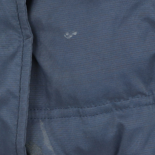 Fat Face Women's Blue Puffer Waistcoat Hooded Size 10