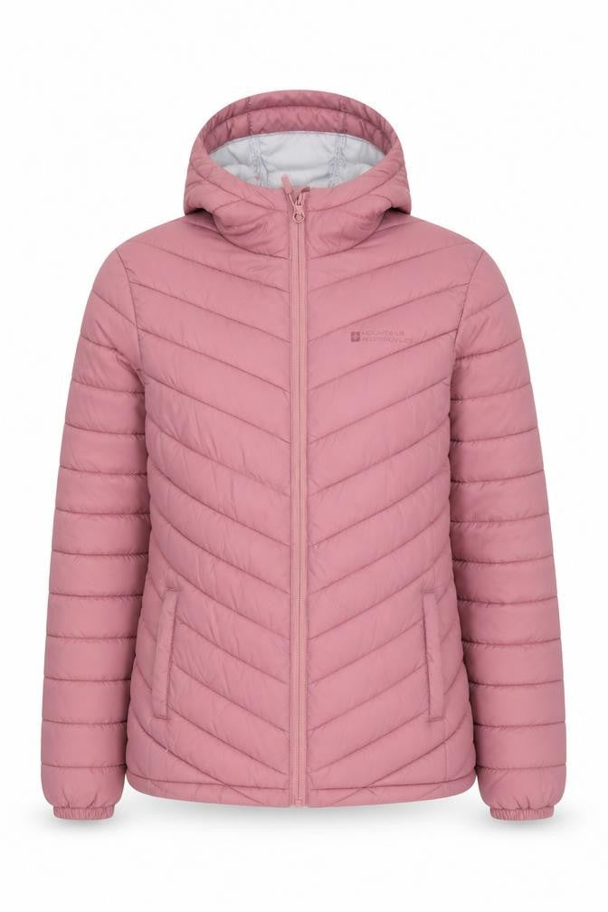 Mountain Warehouse Pink Puffer Jacket Women Size 8 Casual