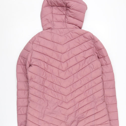 Mountain Warehouse Pink Puffer Jacket Women Size 8 Casual
