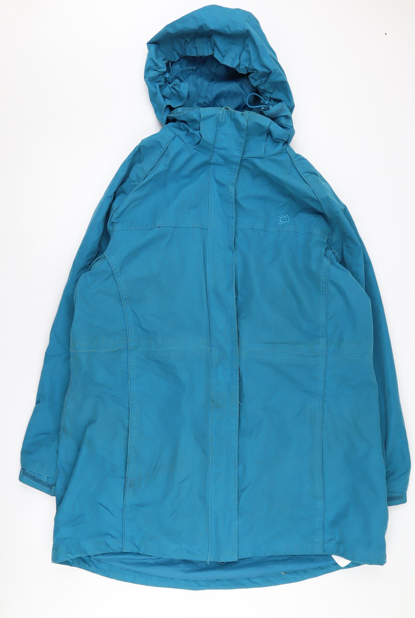 Mountain Essentials Women's Blue Plus Size Parka Jacket