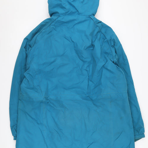 Mountain Essentials Women's Blue Plus Size Parka Jacket