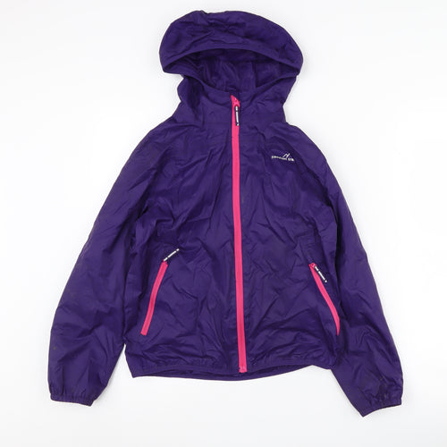 Freedom Trail Girls Purple Mid-Length Hiking Jacket 11-12 Years