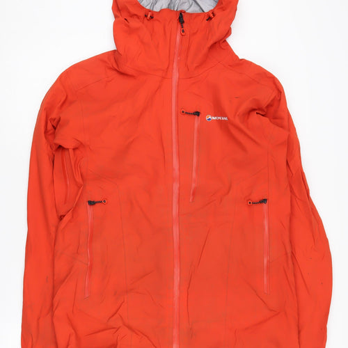 Montane Men's Red Waterproof Jacket L - Hiking Outdoor