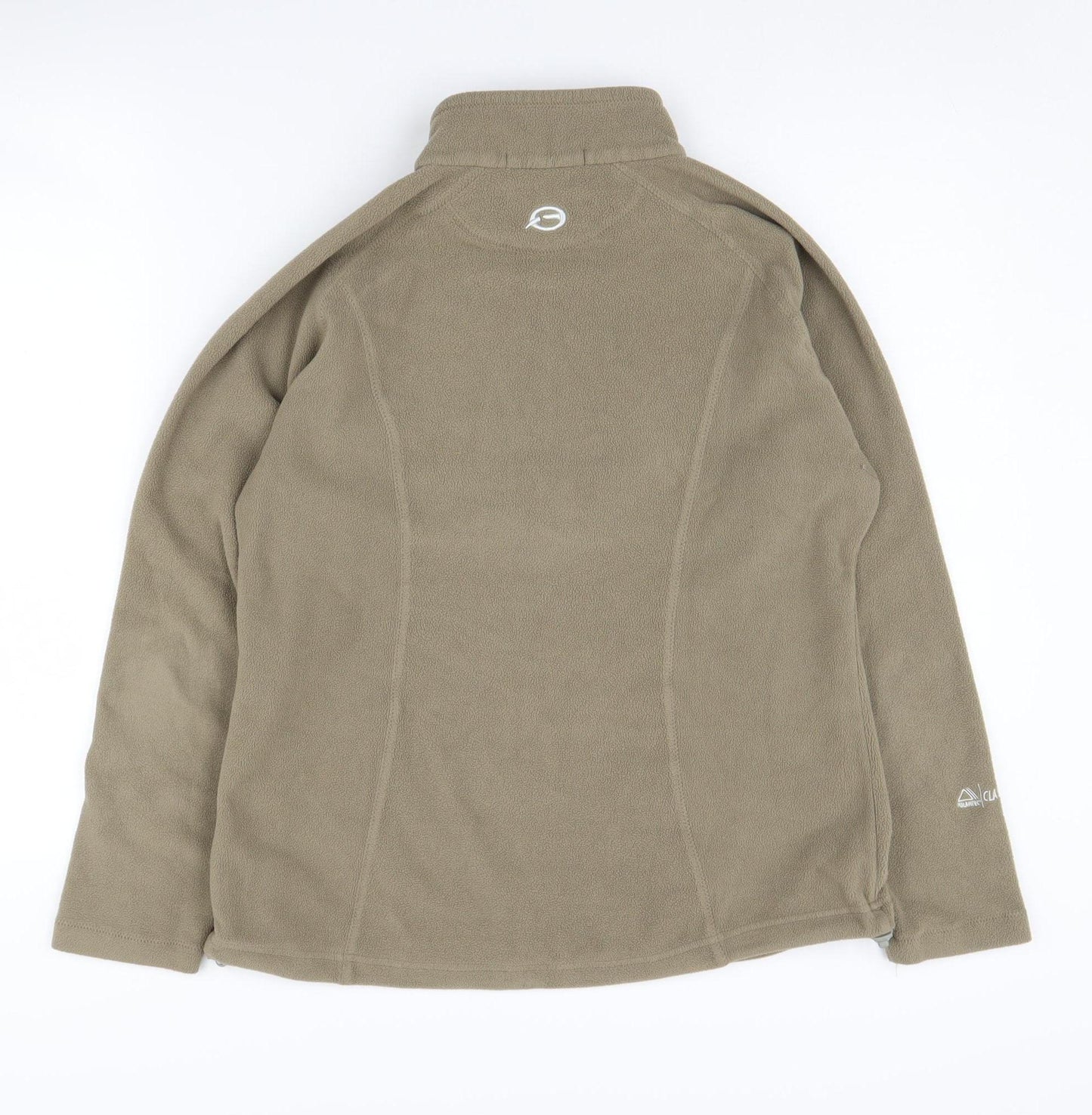 Sprayway Women's Beige 1/4 Zip Pullover Hoodie UK 10