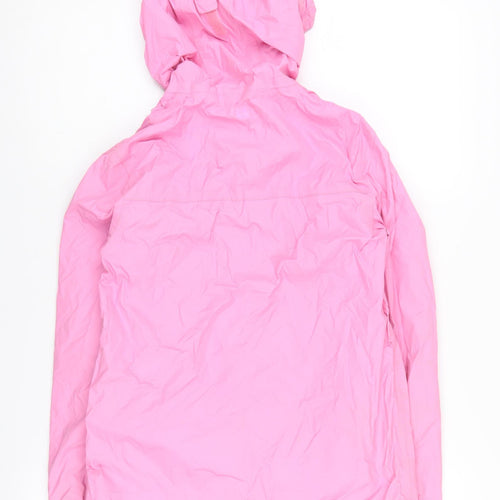 Mountain Warehouse Girls Pink Basic Jacket 11-12 Years Hooded