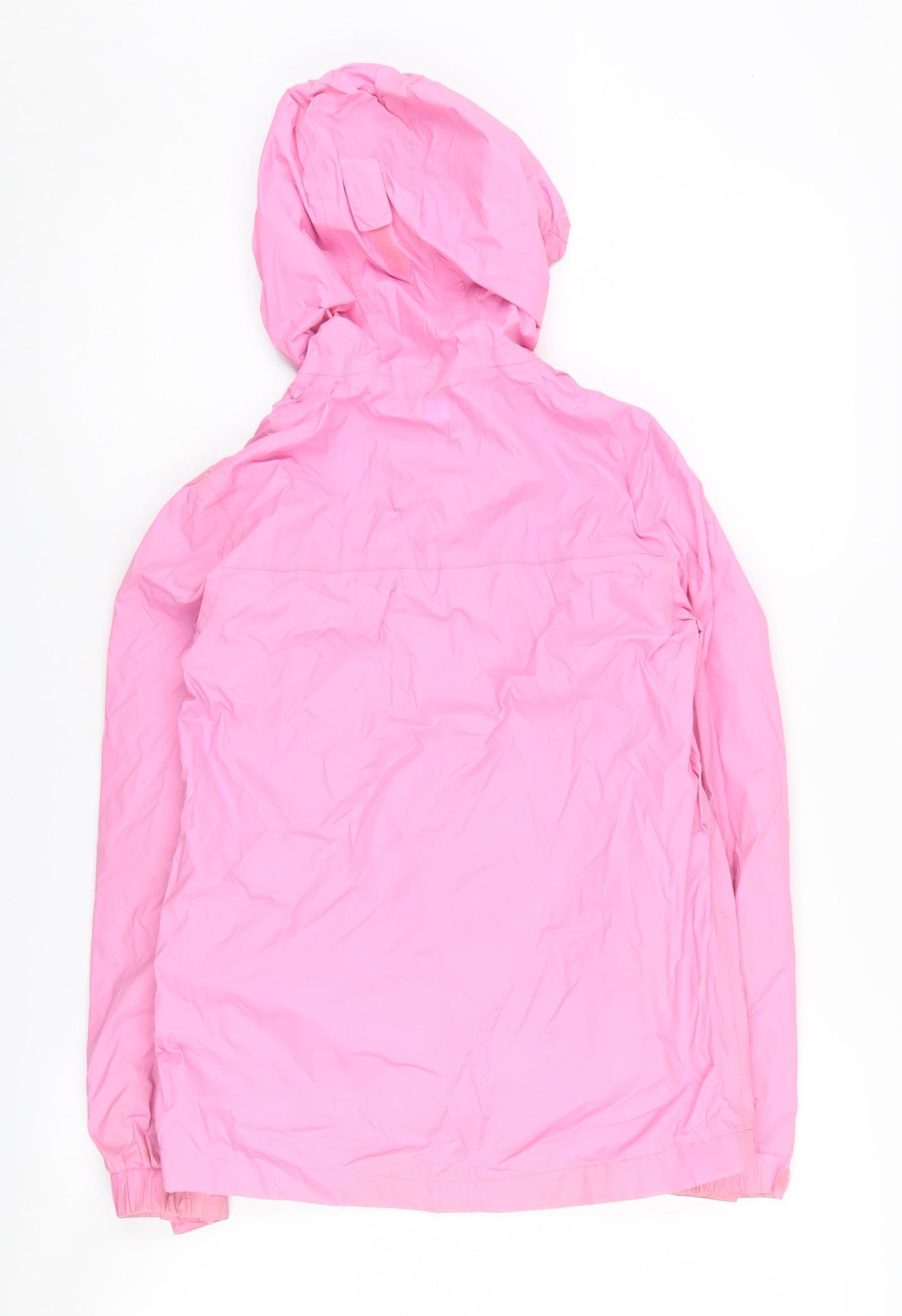 Mountain Warehouse Girls Pink Basic Jacket 11-12 Years Hooded