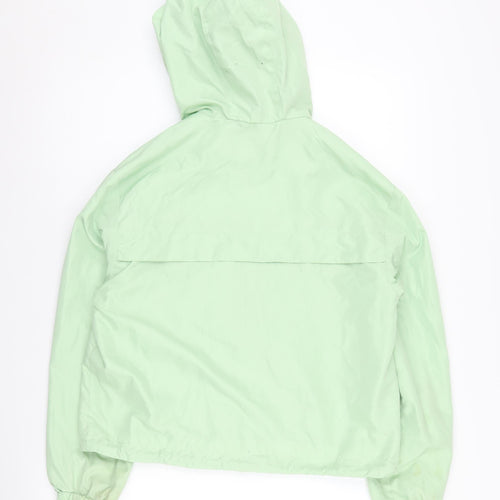 H&M Divided Women's XS Mint Green Windbreaker Jacket