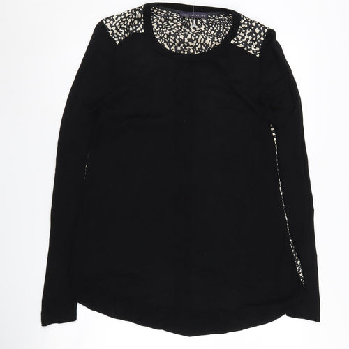 Marks and Spencer Women's Black Pullover Jumper UK 12