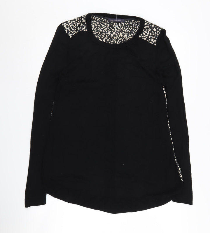 Marks and Spencer Women's Black Pullover Jumper UK 12