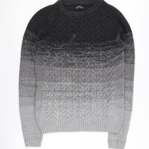 Next Men's Grey XS Cable-Knit Pullover Jumper