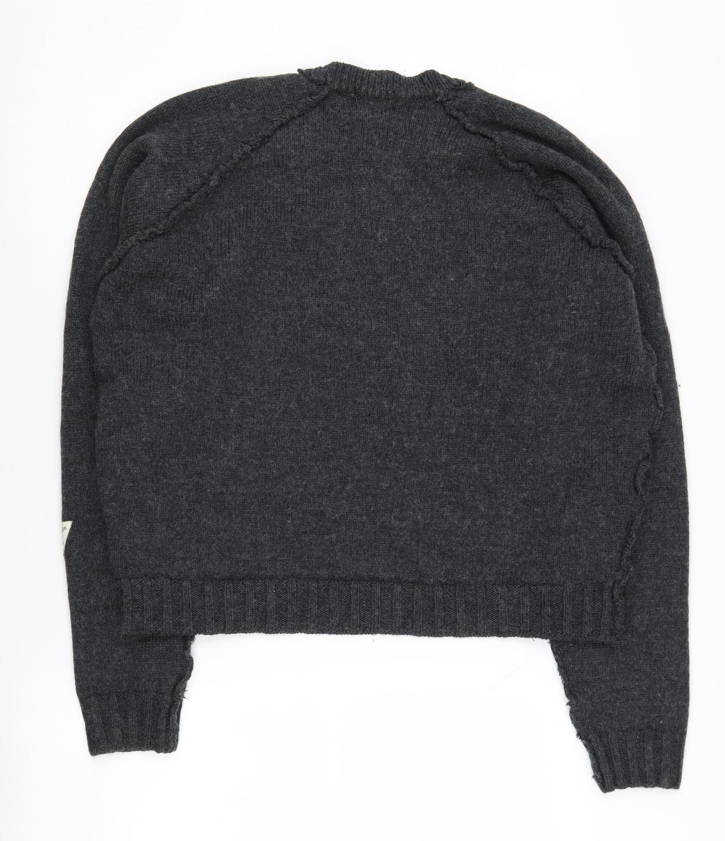 Sharpeye Unisex Grey Wool Jumper in Size L