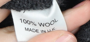 Sharpeye Unisex Grey Wool Jumper in Size L