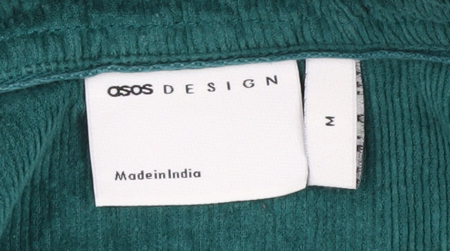 ASOS Design Men's Green Corduroy Shirt M