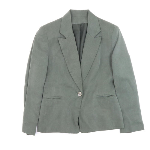 Anne Brooks Women's Green Blazer Size 10
